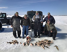 Devils Lake Ice Fishing