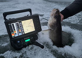 Ice Fishing Walleyes with Spoons