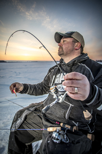 St Croix Ice Fishing Rods - Joel Nelson